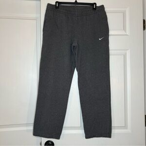 Vintage Nike "The Athletic Dept" Dark Gray Straight Leg Sweatpants Mens M.